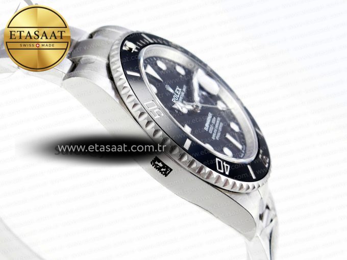 SUBMARINER 41MM 126610 LN BLACK CERAMIC 904L STEEL CLEAN 1:1 BEST EDITION VR3235 - Görsel 9