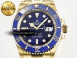 Submariner 41mm 126618 LB YG Blue Ceramic 904L Steel VSF 1:1 Best Edition VS3235 - Görsel 4