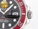 Rolex Submariner DIW Red Ceramic Bezel Black Carbon Dial on Sandblasted VS3135 - Görsel 11