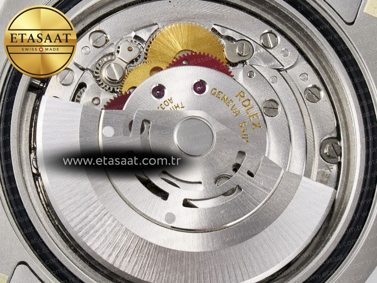 Rolex Submariner DIW Red Ceramic Bezel Black Carbon Dial on Sandblasted VS3135 - Görsel 20
