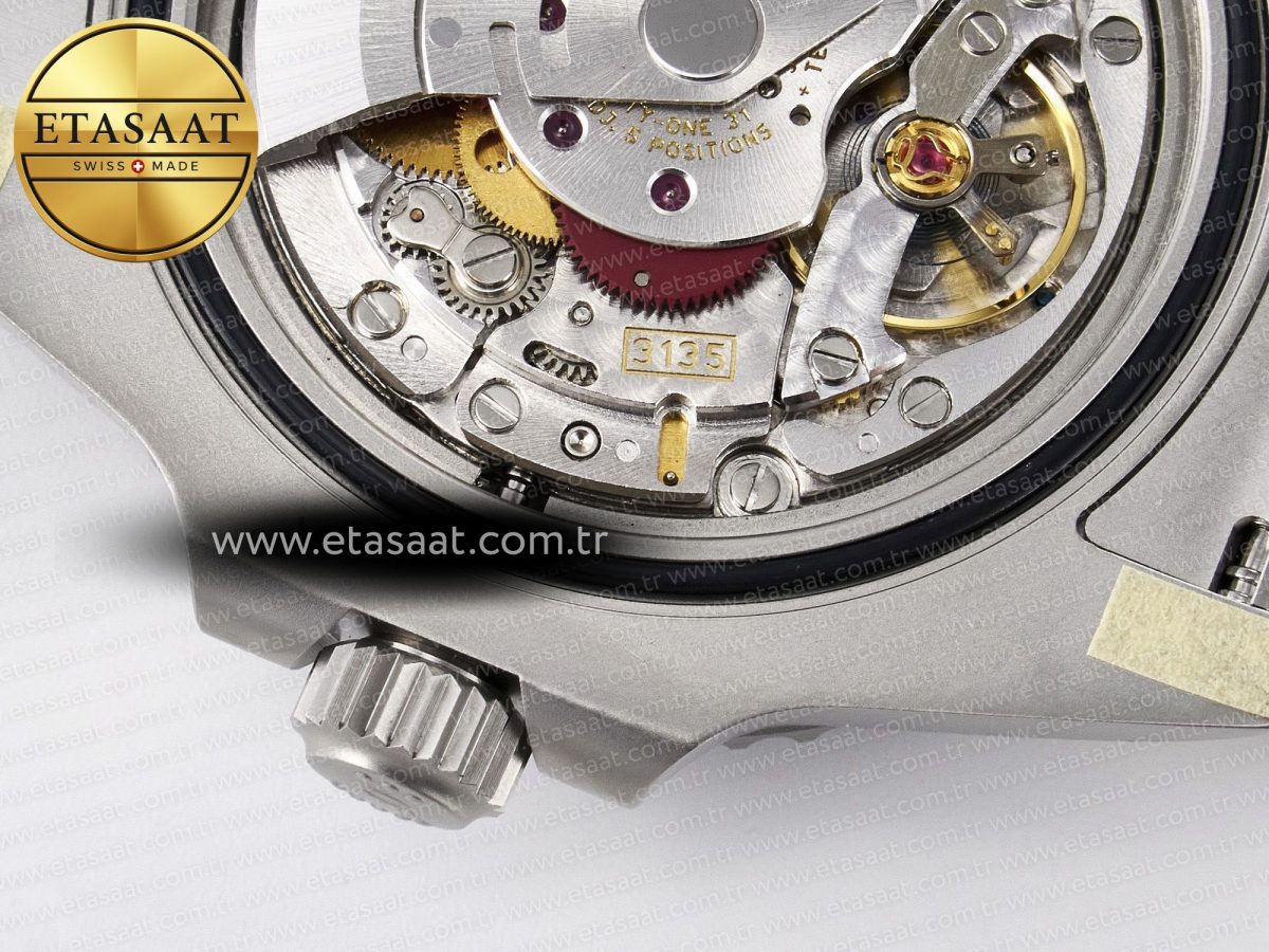 Rolex Submariner DIW Red Ceramic Bezel Black Carbon Dial on Sandblasted VS3135 - Görsel 22
