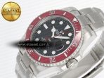 Rolex Submariner DIW Red Ceramic Bezel Black Carbon Dial on Sandblasted VS3135 - Görsel 6
