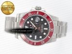Rolex Submariner DIW Red Ceramic Bezel Black Carbon Dial on Sandblasted VS3135 - Görsel 9