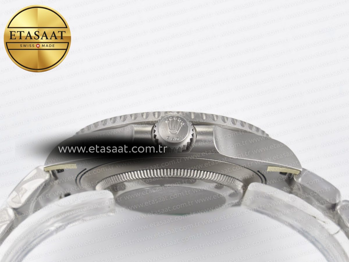 Rolex Submariner DIW Sandblasted Black Carbon Dial on SS VS3135 - Görsel 15