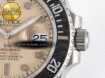 Rolex Submariner DIW Sandblasted  Brown Dial on SS VS3135 - Görsel 11