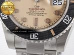 Rolex Submariner DIW Sandblasted  Brown Dial on SS VS3135 - Görsel 12