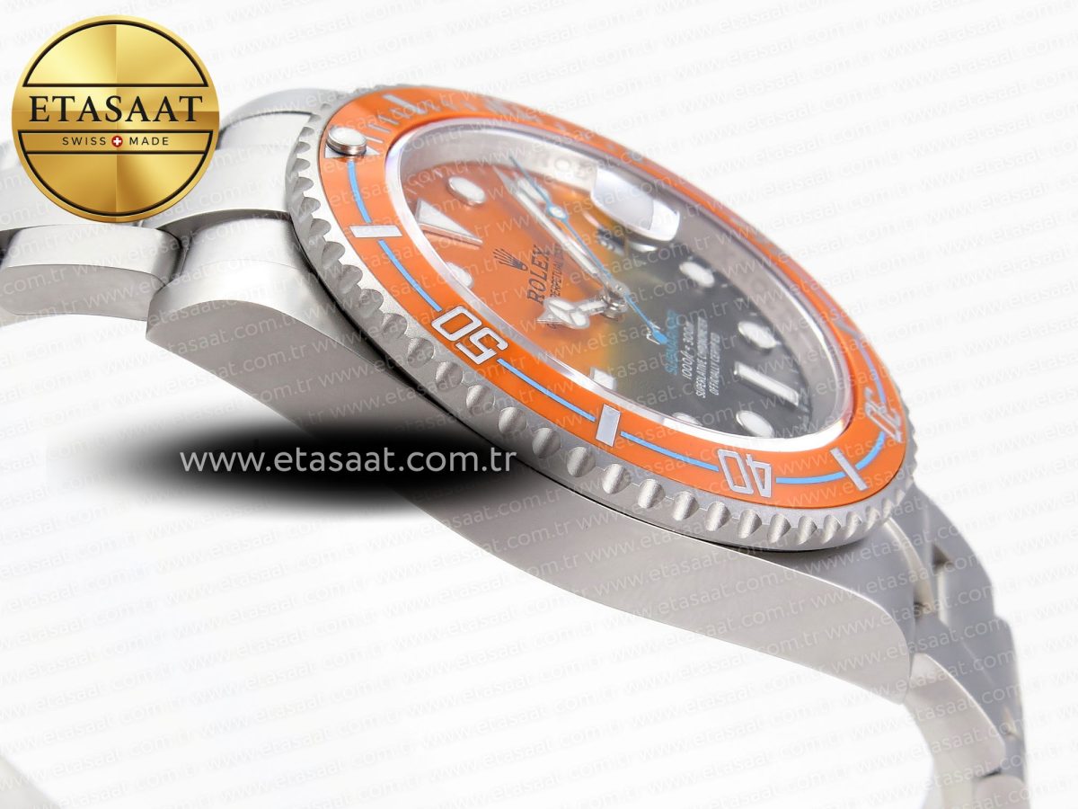 Rolex Submariner Orange/Black VS3135 - Görsel 9