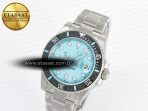 Rolex Submariner DIW Sandblasted Tiffany Blue Dial on SS VS3135