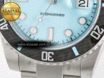 Rolex Submariner DIW Sandblasted Tiffany Blue Dial on SS VS3135 - Görsel 12