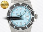 Rolex Submariner DIW Sandblasted Tiffany Blue Dial on SS VS3135 - Görsel 4