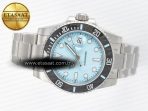 Rolex Submariner DIW Sandblasted Tiffany Blue Dial on SS VS3135 - Görsel 9