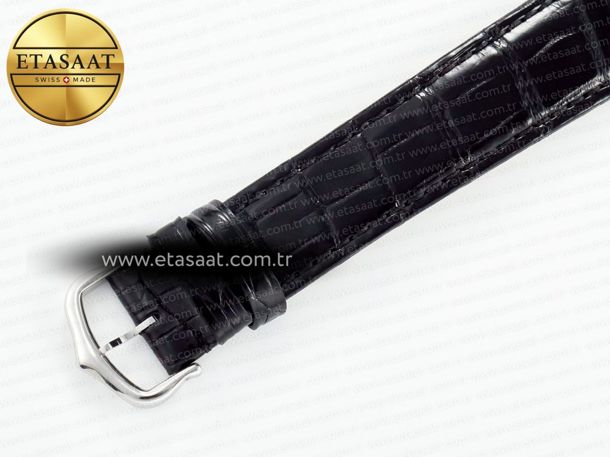 Cartier Tank Must Large Black Leather Strap Swiss Quartz - Görsel 17