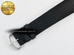 Tank Must Large SS 33.7mm DRF 1:1 Best Edition White Dial Diamonds Bezel on Black Calfskin Strap Swiss Quartz - Görsel 17