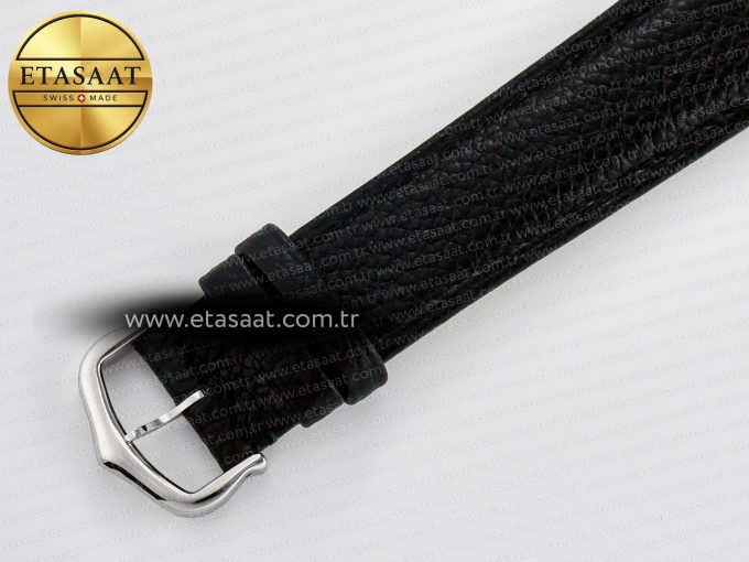Tank Must Large SS 33.7mm DRF 1:1 Best Edition White Dial on Black Leather Strap Swiss Quartz - Görsel 16