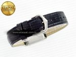 Tank Must Small SS 29mm DRF 1:1 Best Edition Black Dial on Black Leather Strap Swiss Quartz - Görsel 14