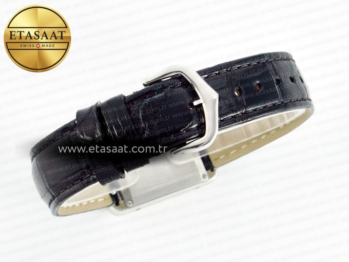 Tank Must Small SS 29mm DRF 1:1 Best Edition Black Dial on Black Leather Strap Swiss Quartz - Görsel 14