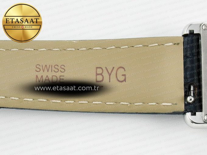 Tank Must Small SS 29mm DRF 1:1 Best Edition Black Dial on Black Leather Strap Swiss Quartz - Görsel 20