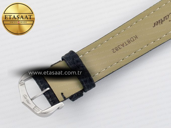 Tank Must Small SS 29mm DRF 1:1 Best Edition White Dial on Black Leather Strap Swiss Quartz - Görsel 18