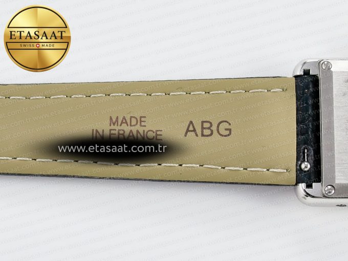 Tank Must Small SS 29mm DRF 1:1 Best Edition White Dial on Black Leather Strap Swiss Quartz - Görsel 20