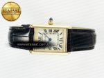 Tank Must Small YG 29mm DRF 1:1 Best Edition YG Dial on Black Leather Strap Swiss Quartz - Görsel 9