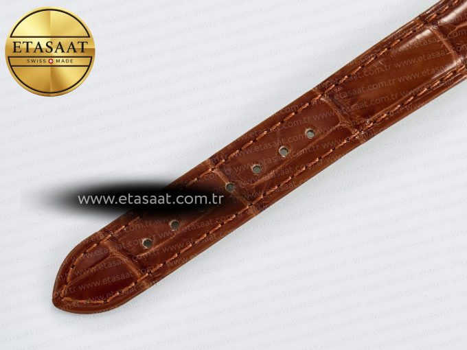Tank Must Small YG 29mm DRF 1:1 Best Edition YG Dial on Brown Leather Strap Swiss Quartz - Görsel 16