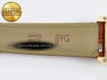 Tank Must Small YG 29mm DRF 1:1 Best Edition YG Dial on Brown Leather Strap Swiss Quartz - Görsel 20