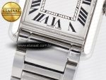 Tank Must SS 33.7mm DRF 1:1 Best Edition White Dial on SS Bracelet Jap Quartz - Görsel 11