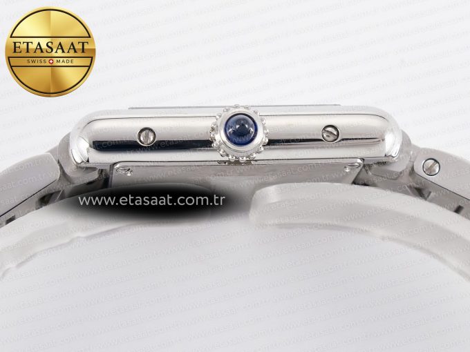 Tank Must SS 33.7mm DRF 1:1 Best Edition White Dial on SS Bracelet Jap Quartz - Görsel 13