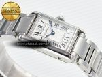 Tank Must SS 33.7mm DRF 1:1 Best Edition White Dial on SS Bracelet Jap Quartz - Görsel 7