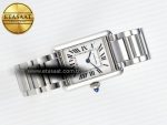 Tank Must SS 33.7mm DRF 1:1 Best Edition White Dial on SS Bracelet Jap Quartz - Görsel 8