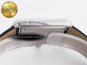 Tank Solo Ladies 28mm SS AF 1:1 Best Edition White Dial on Black Leather Strap Ronda Quartz - Görsel 12