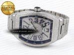 Franck Muller Diamonds Blue Dial on Diamonds A2824 - Görsel 6