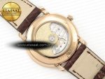 Villeret 6654 SS Complicated Function APSF 1:1 Best Edition White Dial on Leather Strap A6654 - Görsel 17