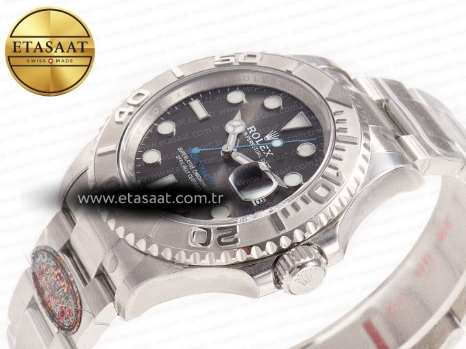 Yacht-Master 126622 Clean 1:1 Best Edition 904L Steel Gray Dial on SS Bracelet VR3235 - Görsel 6