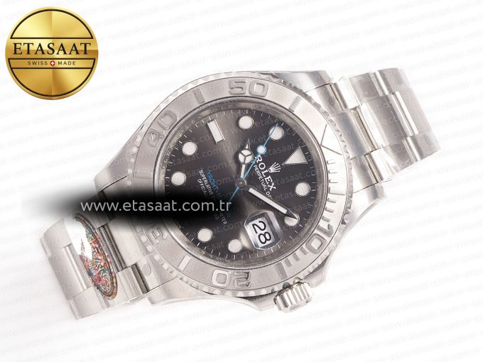 Yacht-Master 126622 Clean 1:1 Best Edition 904L Steel Gray Dial on SS Bracelet VR3235 - Görsel 8