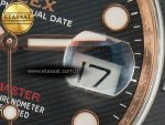 Yacht-Master 126655 ARF RG/Tungsten1:1 Best Edition on Oysterflex Rubber Strap VR3235（Gain Weight ） - Görsel 11