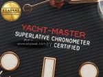 Yacht-Master 126655 ARF RG/Tungsten1:1 Best Edition on Oysterflex Rubber Strap VR3235（Gain Weight ） - Görsel 12