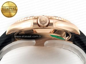 Yacht-Master 126655 ARF RG/Tungsten1:1 Best Edition on Oysterflex Rubber Strap VR3235（Gain Weight ） - Görsel 15