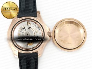 Yacht-Master 126655 ARF RG/Tungsten1:1 Best Edition on Oysterflex Rubber Strap VR3235（Gain Weight ） - Görsel 18