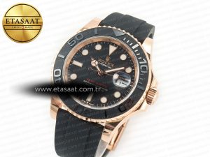 Yacht-Master 126655 ARF RG/Tungsten1:1 Best Edition on Oysterflex Rubber Strap VR3235（Gain Weight ） - Görsel 2