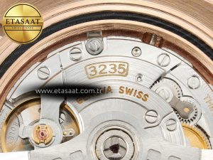 Yacht-Master 126655 ARF RG/Tungsten1:1 Best Edition on Oysterflex Rubber Strap VR3235（Gain Weight ） - Görsel 24