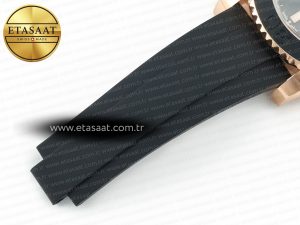 Yacht-Master 126655 ARF RG/Tungsten1:1 Best Edition on Oysterflex Rubber Strap VR3235（Gain Weight ） - Görsel 26