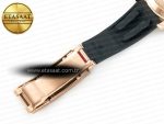 Yacht-Master 126655 ARF RG/Tungsten1:1 Best Edition on Oysterflex Rubber Strap VR3235（Gain Weight ） - Görsel 27