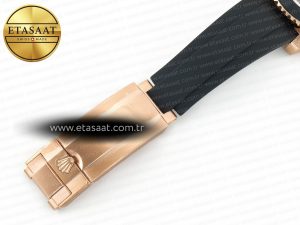 Yacht-Master 126655 ARF RG/Tungsten1:1 Best Edition on Oysterflex Rubber Strap VR3235（Gain Weight ） - Görsel 28