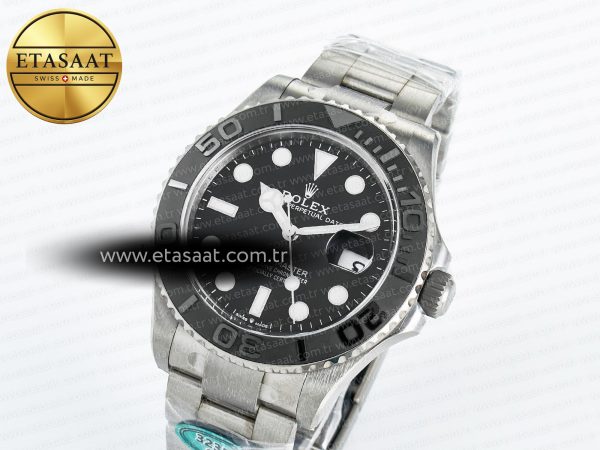 Yacht-Master 226627 Titanium Clean 1:1 Best Edition Black Dial on Titanium Bracelet VR3235