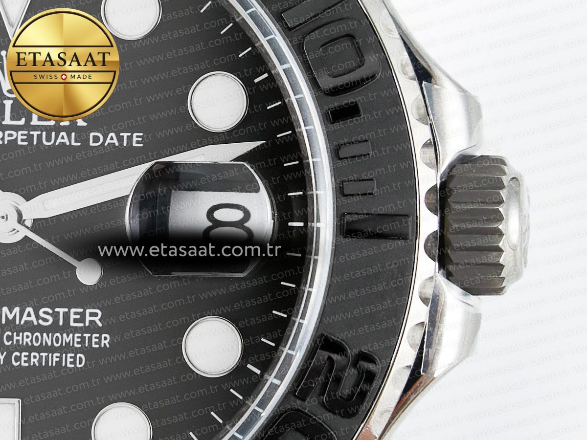 Rolex Yacht-Master 226627 Black Dial on Titanium Bracelet VR3235 - Görsel 12