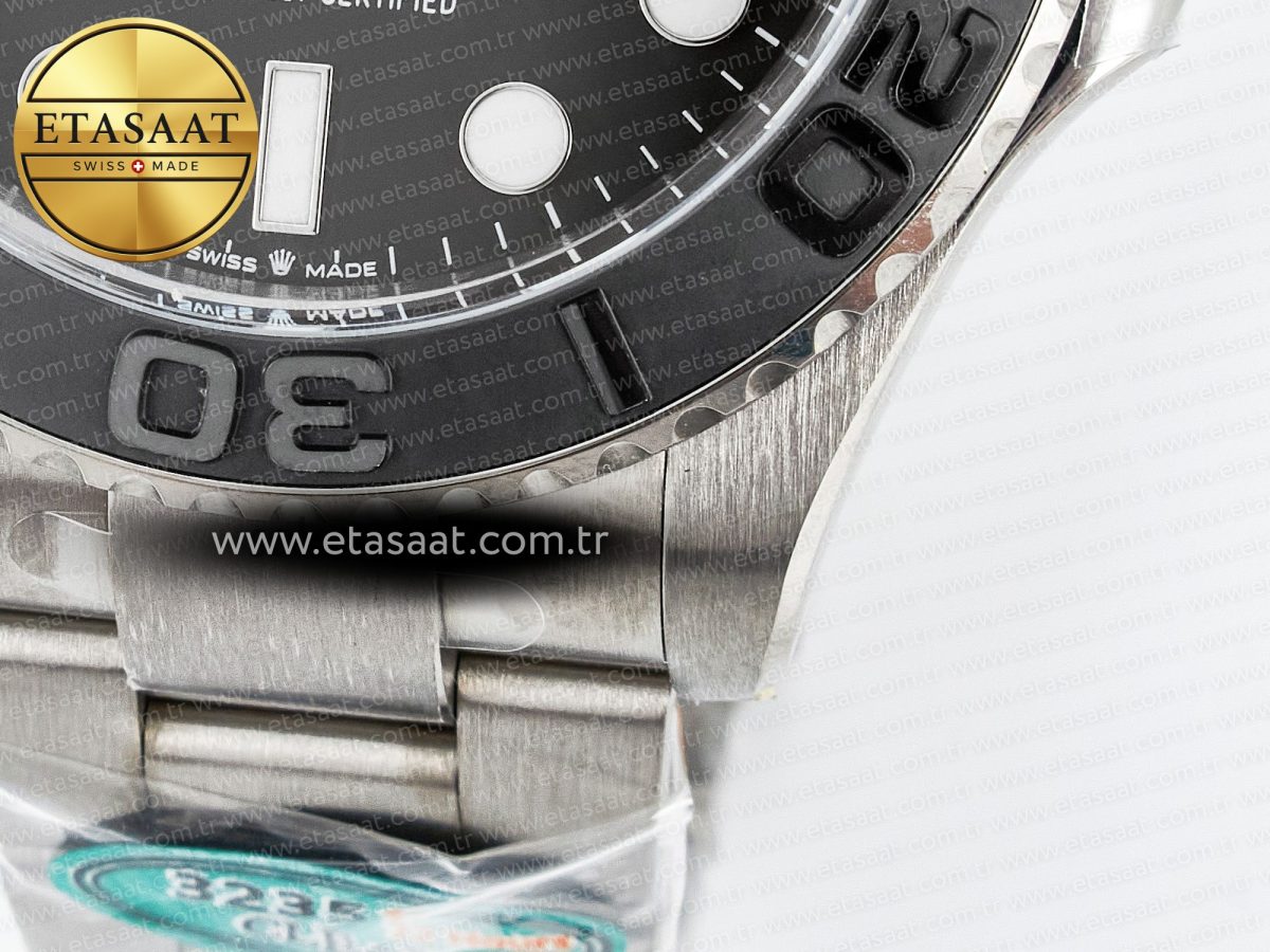 Rolex Yacht-Master 226627 Black Dial on Titanium Bracelet VR3235 - Görsel 14