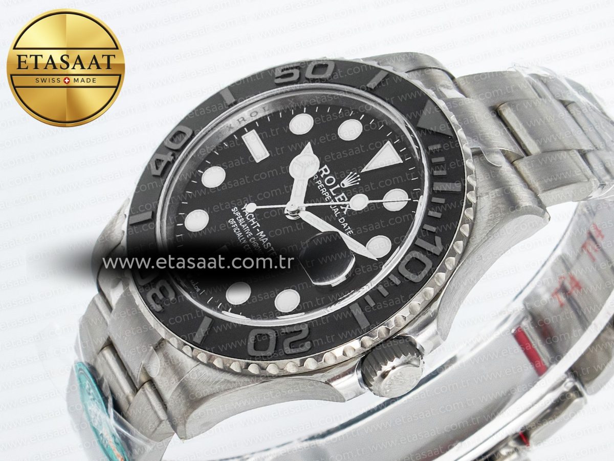 Rolex Yacht-Master 226627 Black Dial on Titanium Bracelet VR3235 - Görsel 7
