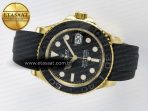 Yacht-Master 226658 Gain Weight QF 1:1 Best Edition Black Dial On Oysterflex Strap VR3235 - Görsel 10