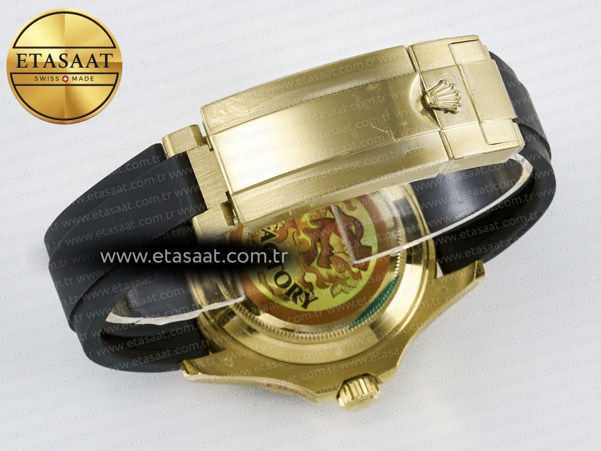 Yacht-Master 226658 Gain Weight QF 1:1 Best Edition Black Dial On Oysterflex Strap VR3235 - Görsel 17